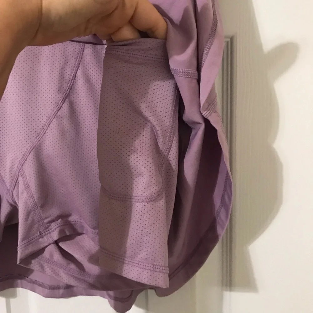 Lavender High-Waisted Skort - Picture 5 of 6